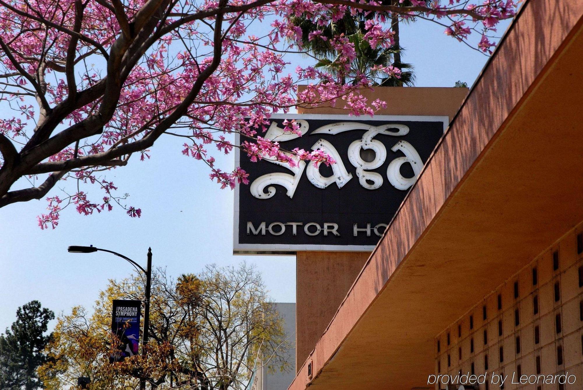 Saga Motor Hotel Pasadena Exteriör bild