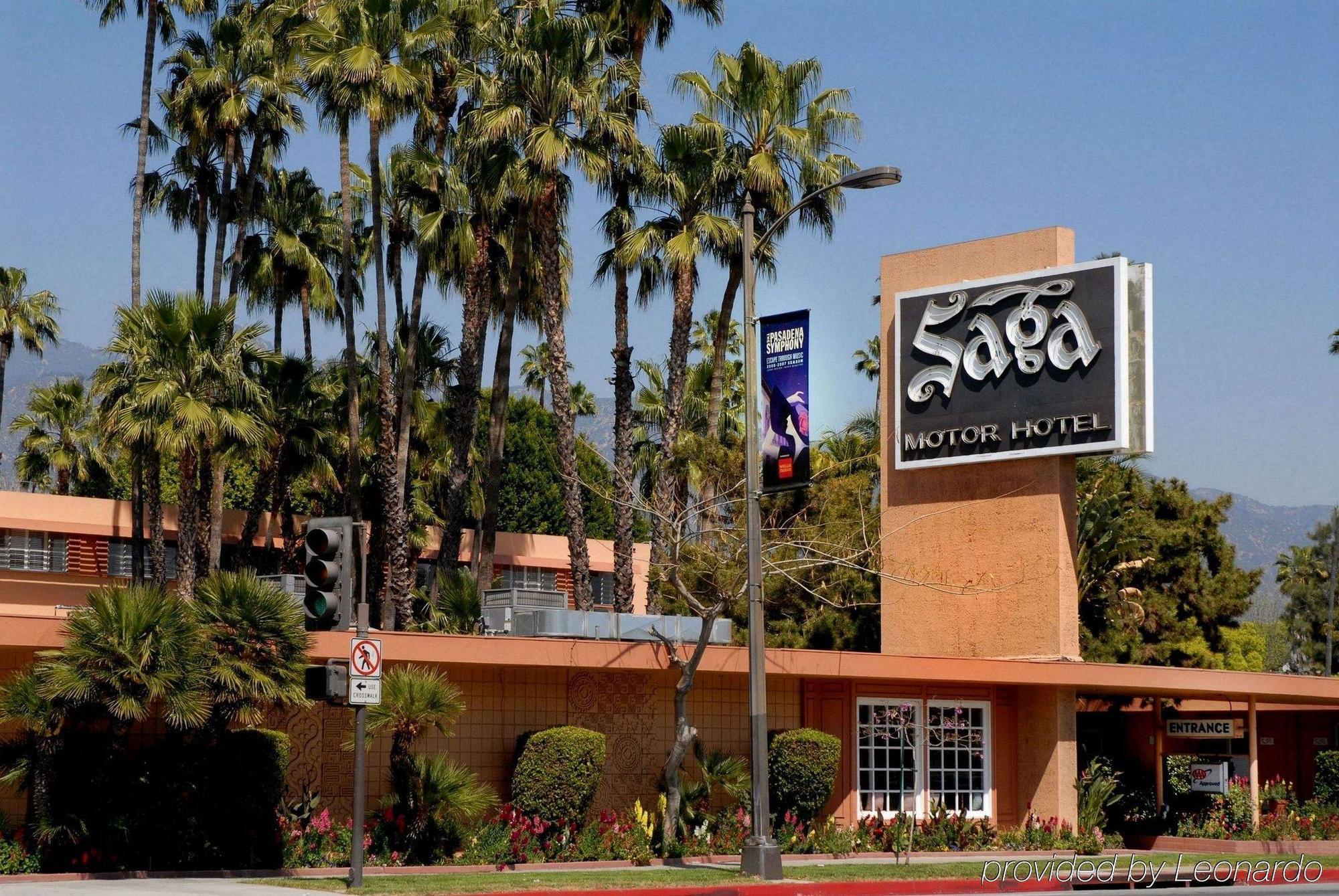 Saga Motor Hotel Pasadena Exteriör bild